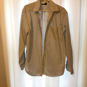 JOSEPH ABBOUD Men’s dress shirt Multi Stripe Large